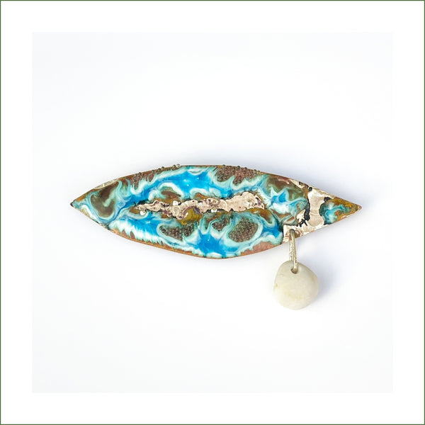 Navah Langmeyer - Swirl Brooch