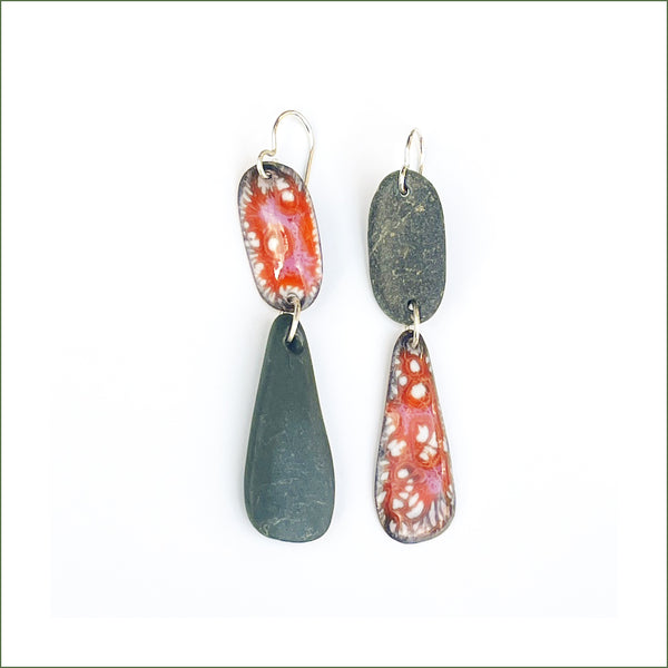 Navah Langmeyer - Orange Earrings