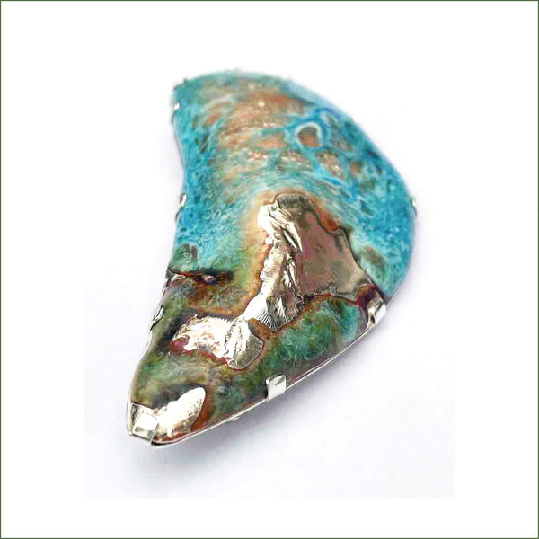 Navah Langmeyer - Mussel Shell Single Brooch