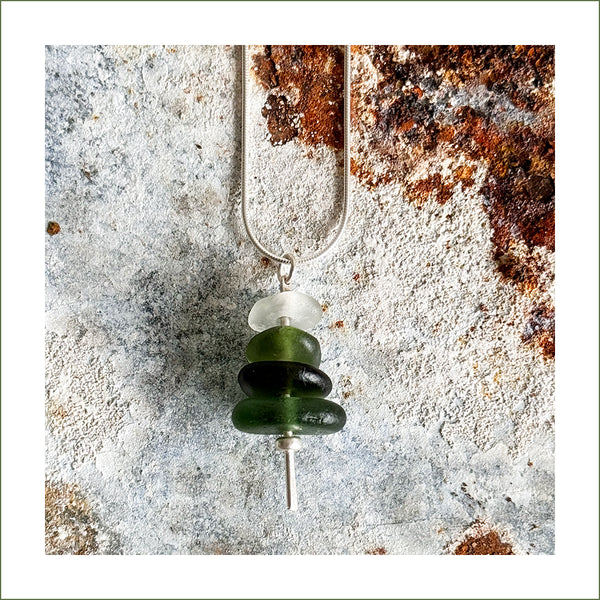 Jill Thompson - Seaglass Stacking Pendant 1