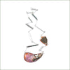 Navah Langmeyer - Forged Necklace with Stone & Mussel Shell