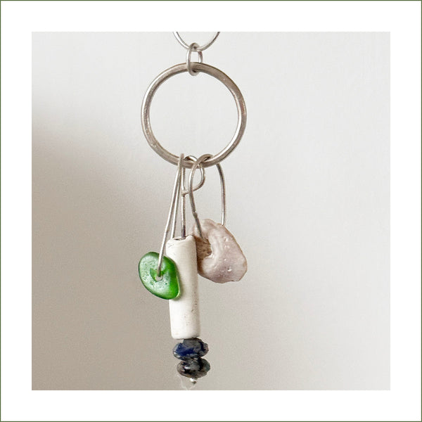 Jill Thompson - Beach Finds Hoop Pendant