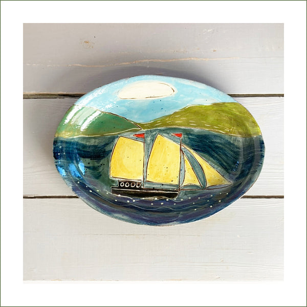 Anne Barrell - Oval Dish 1