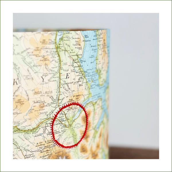 Jennifer Collier - The Sligachan Hotel Ceiling Lampshade