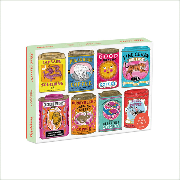 Jigsaw - Vintage Tea & Coffee Tins (1000 pieces)