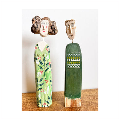 Lynn Muir - Lady with Green Dress