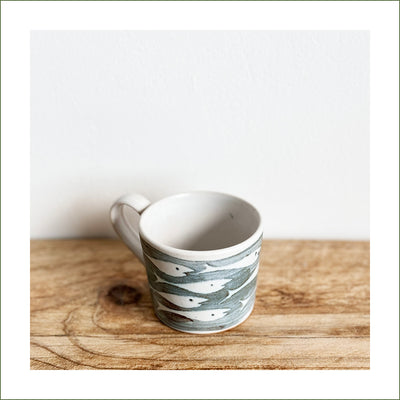 Neil Tregear - Whitebait Espresso Mug