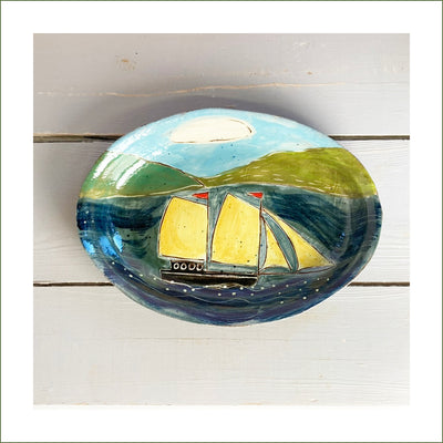 Anne Barrell - Oval Dish 1