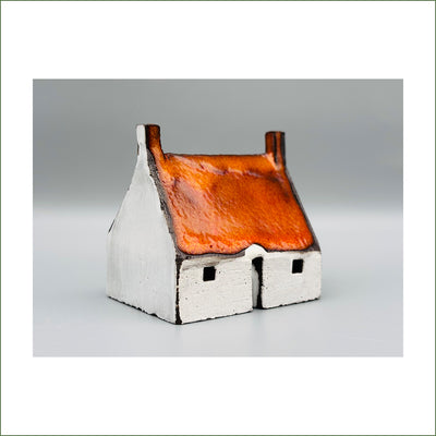 Pauline Montgomery - Bothy (burnt orange roof 2)